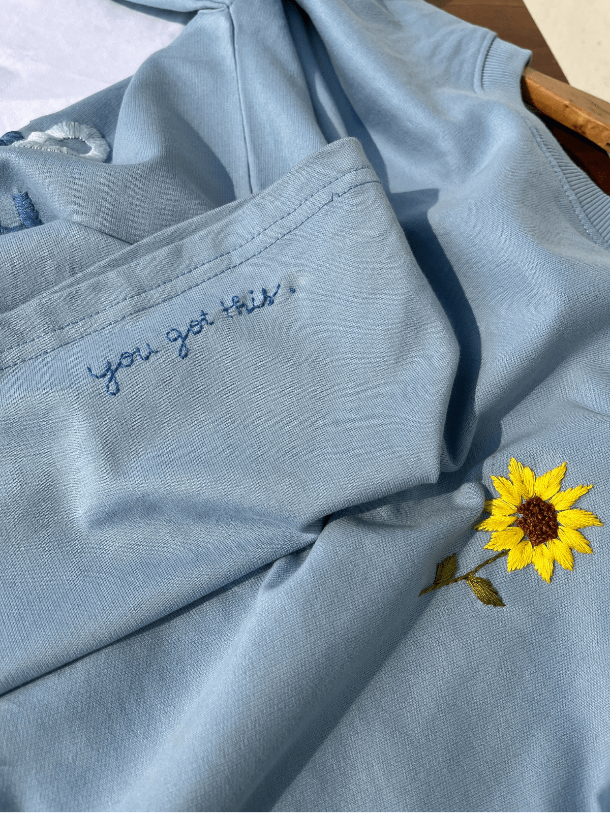 Girl, You're Gonna Be So Successful and Rich - Embroidered Oversized T-Shirt