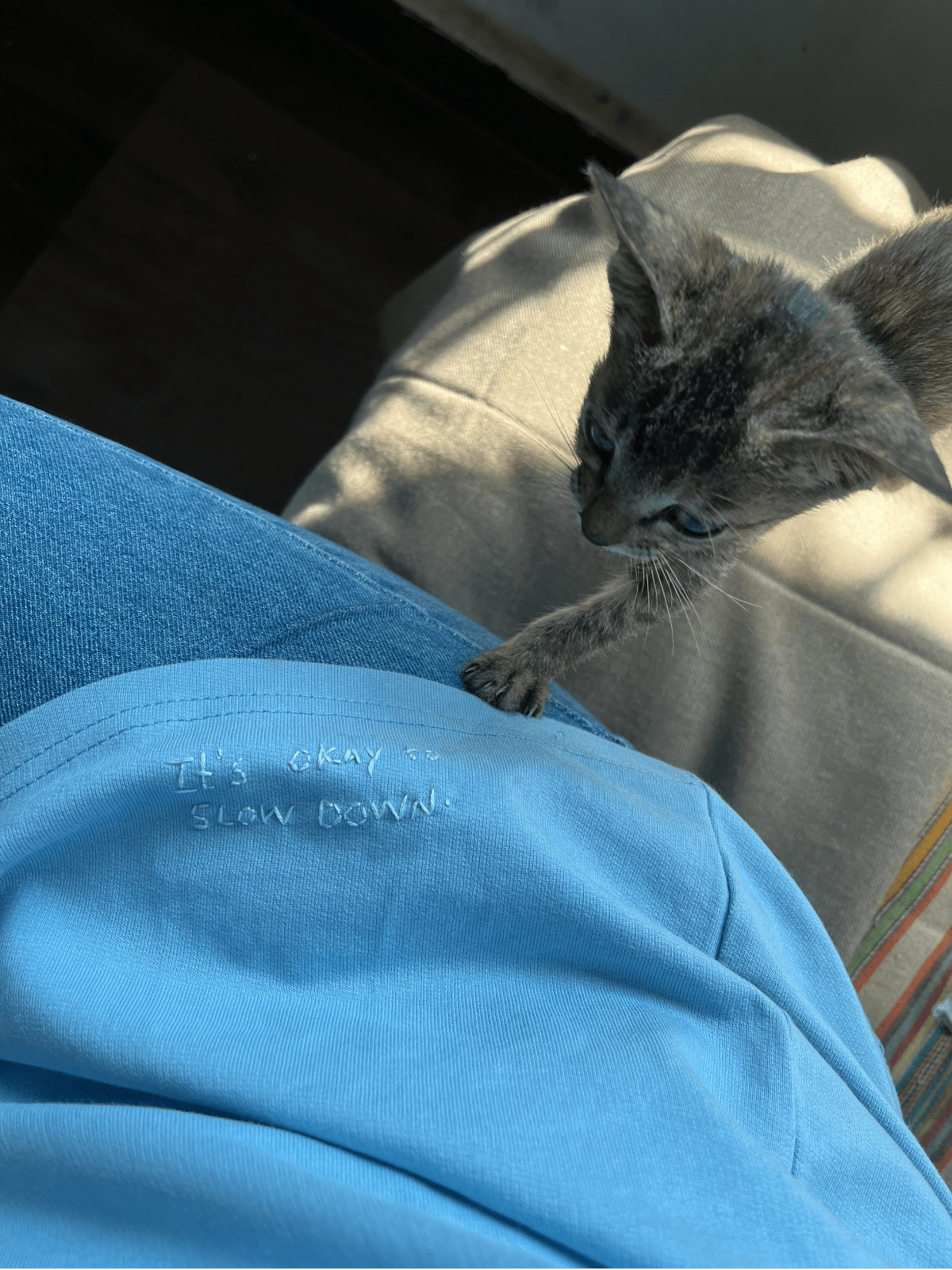 Protect your peace - Embroidered Oversized T-Shirt