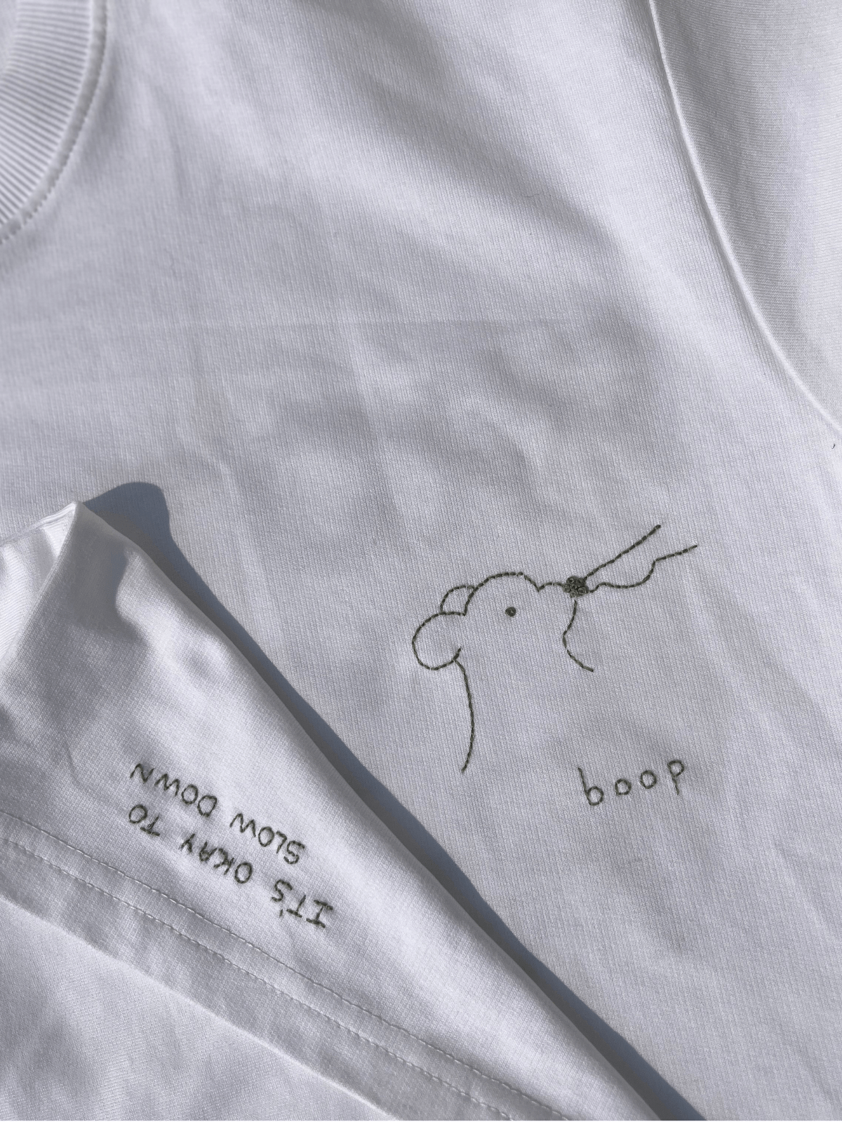 Protect your peace - Embroidered Oversized T-Shirt