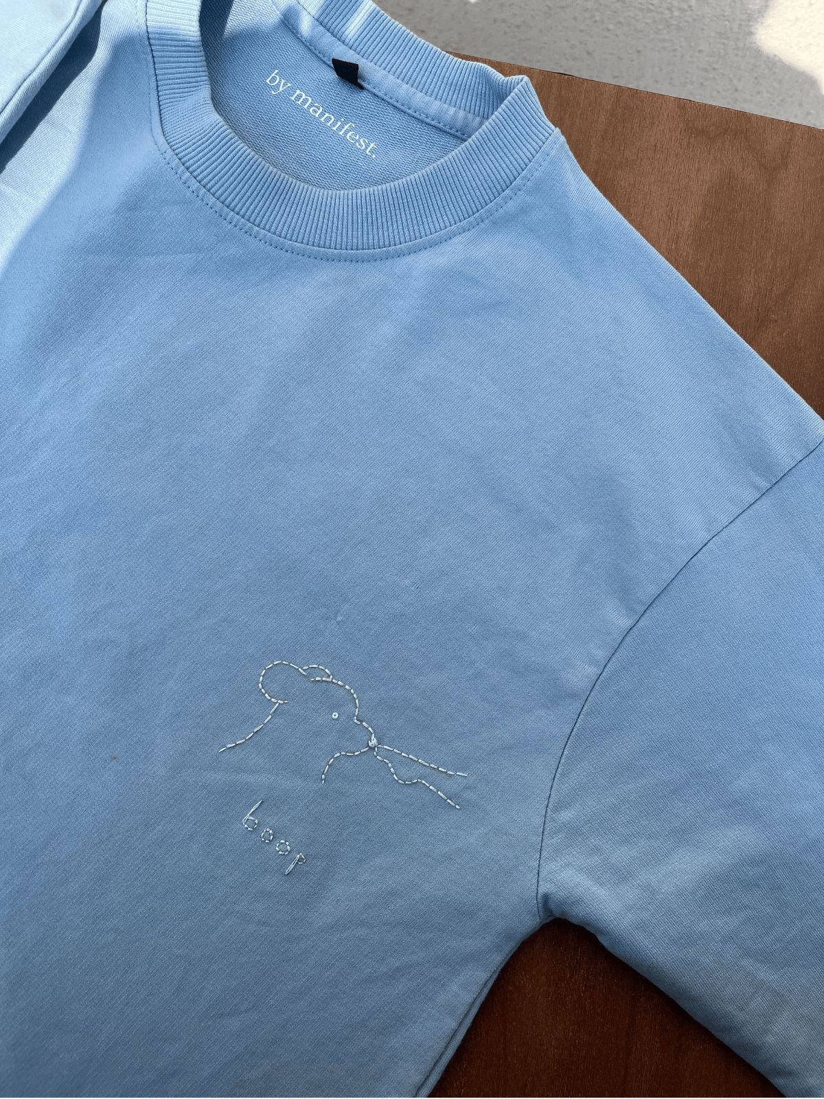 Protect your peace - Embroidered Oversized T-Shirt