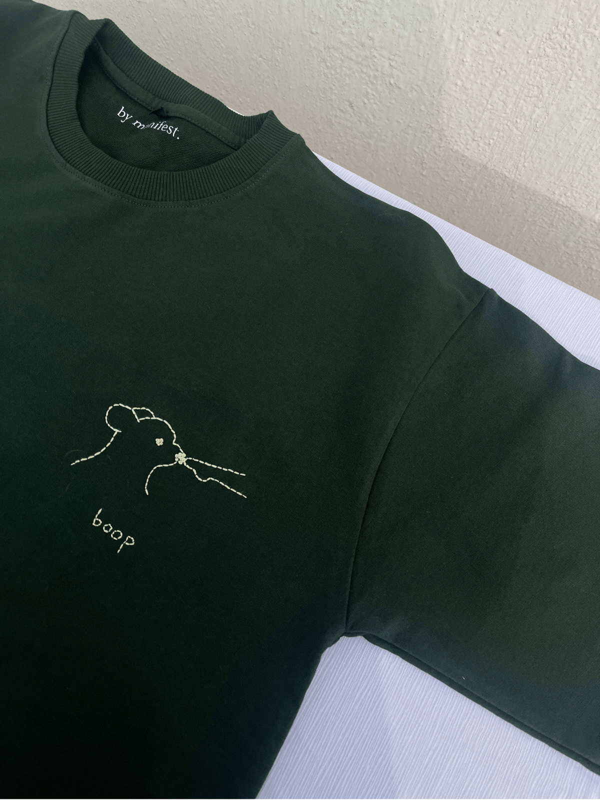 Protect your peace - Embroidered Oversized T-Shirt