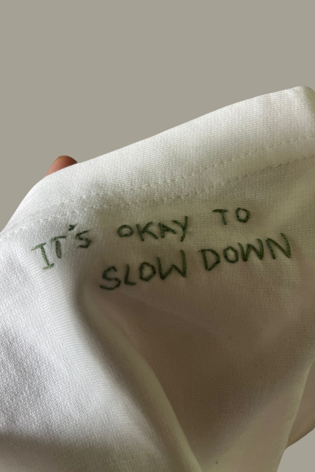 Protect your peace - Embroidered Oversized T-Shirt