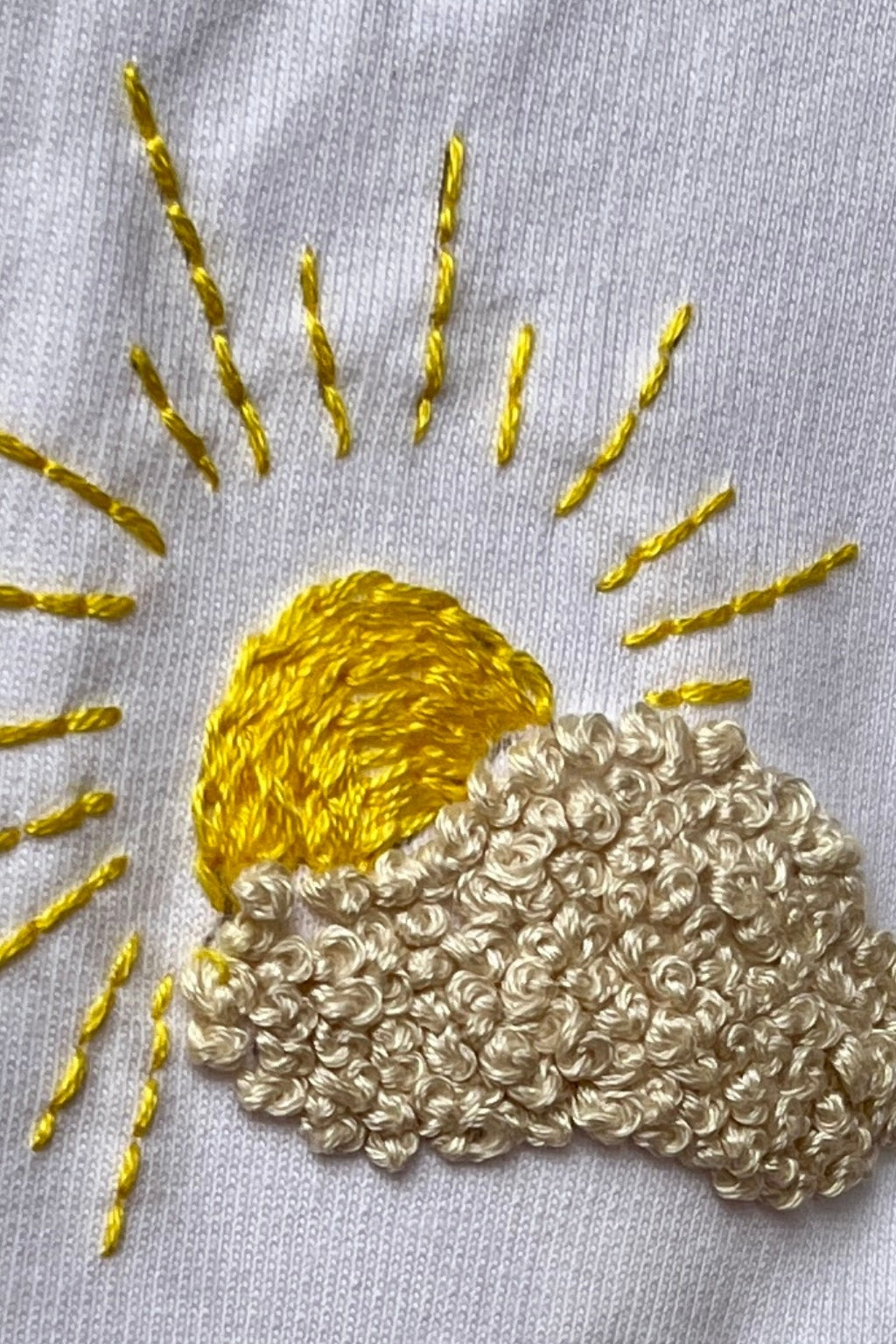 What if it all works out - Embroidered Oversized T-Shirt