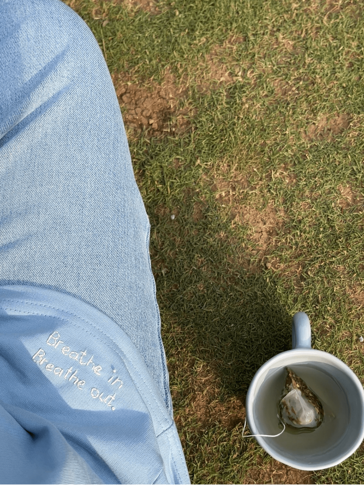 What's the best that could happen - Embroidered Oversized T-Shirt