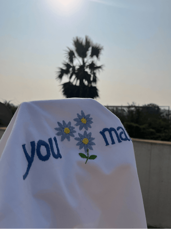 You Matter - Embroidered Oversized T-Shirt