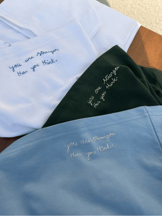 You Matter - Embroidered Oversized T-Shirt