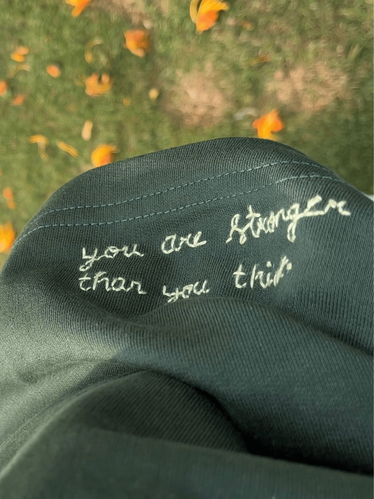 You Matter - Embroidered Oversized T-Shirt