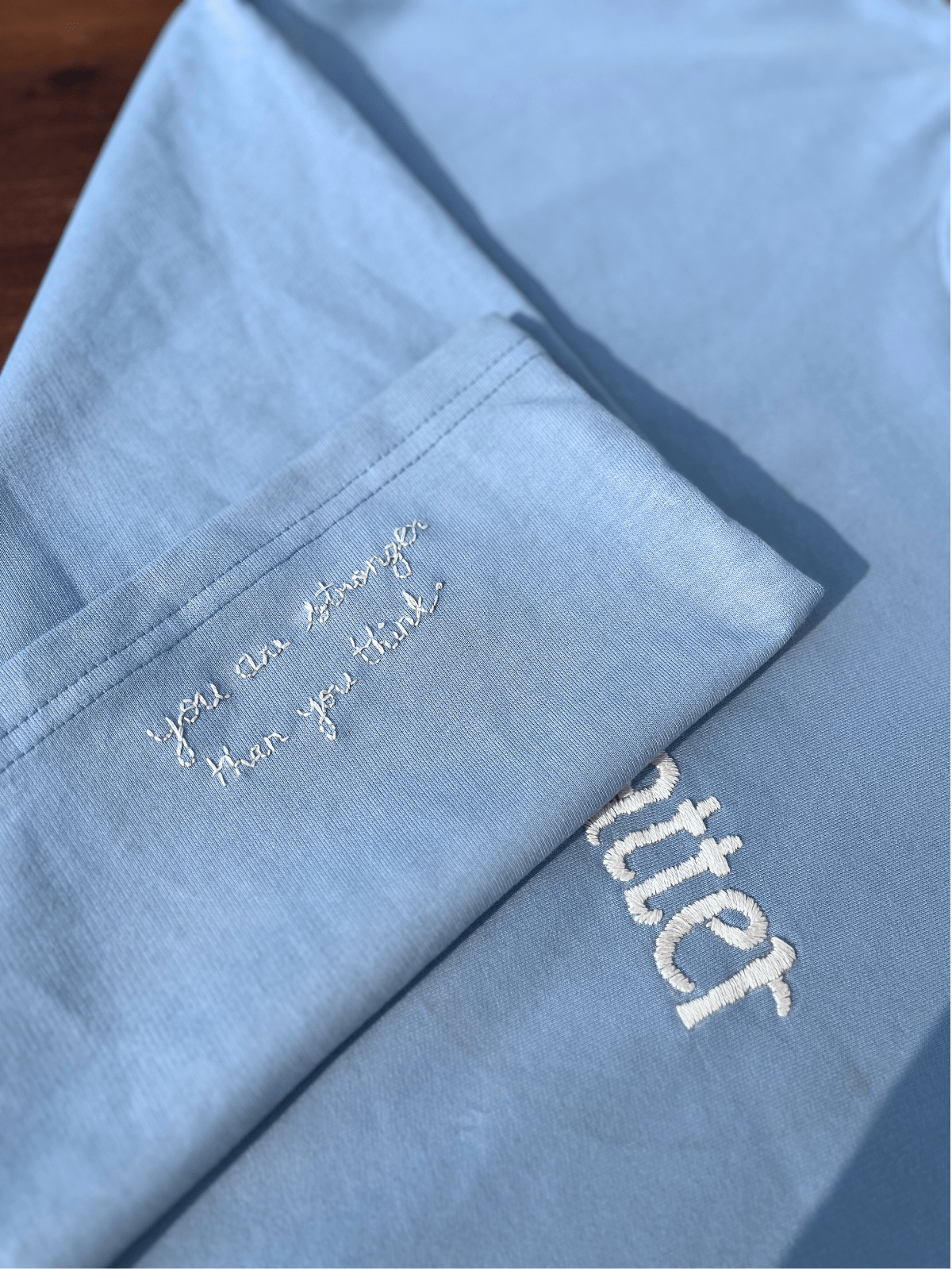 You Matter - Embroidered Oversized T-Shirt