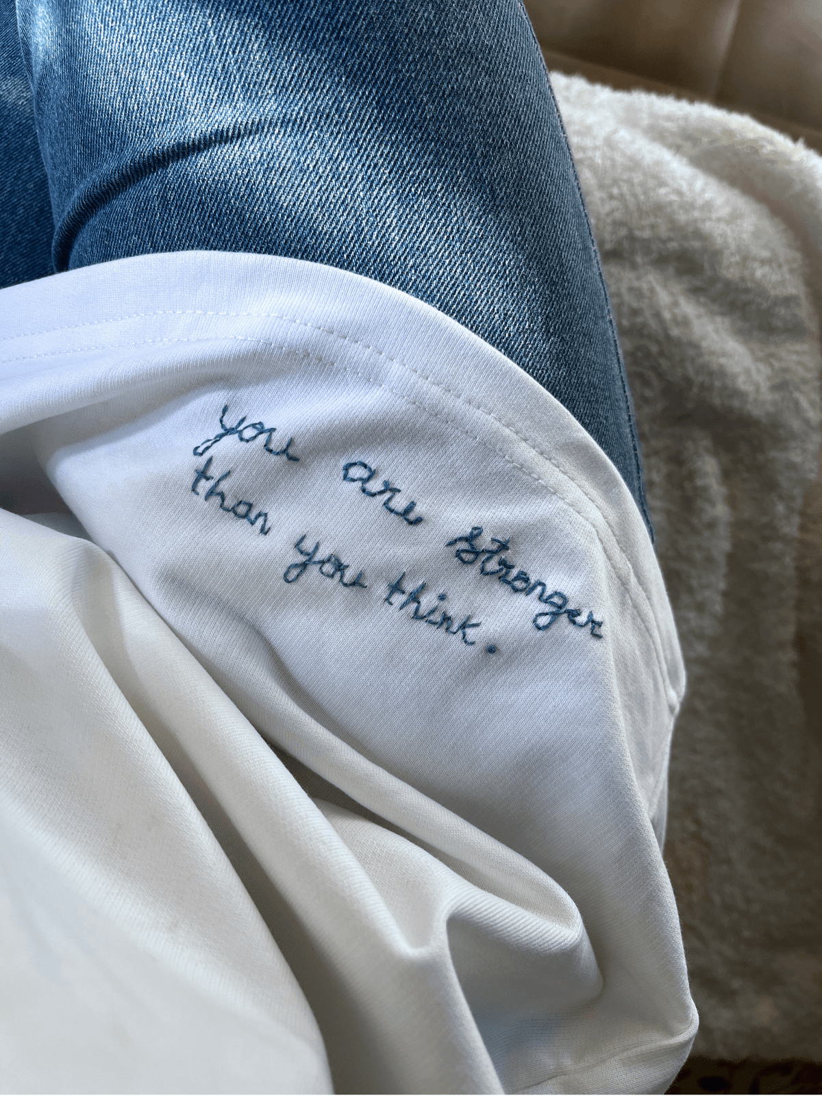 You Matter - Embroidered Oversized T-Shirt