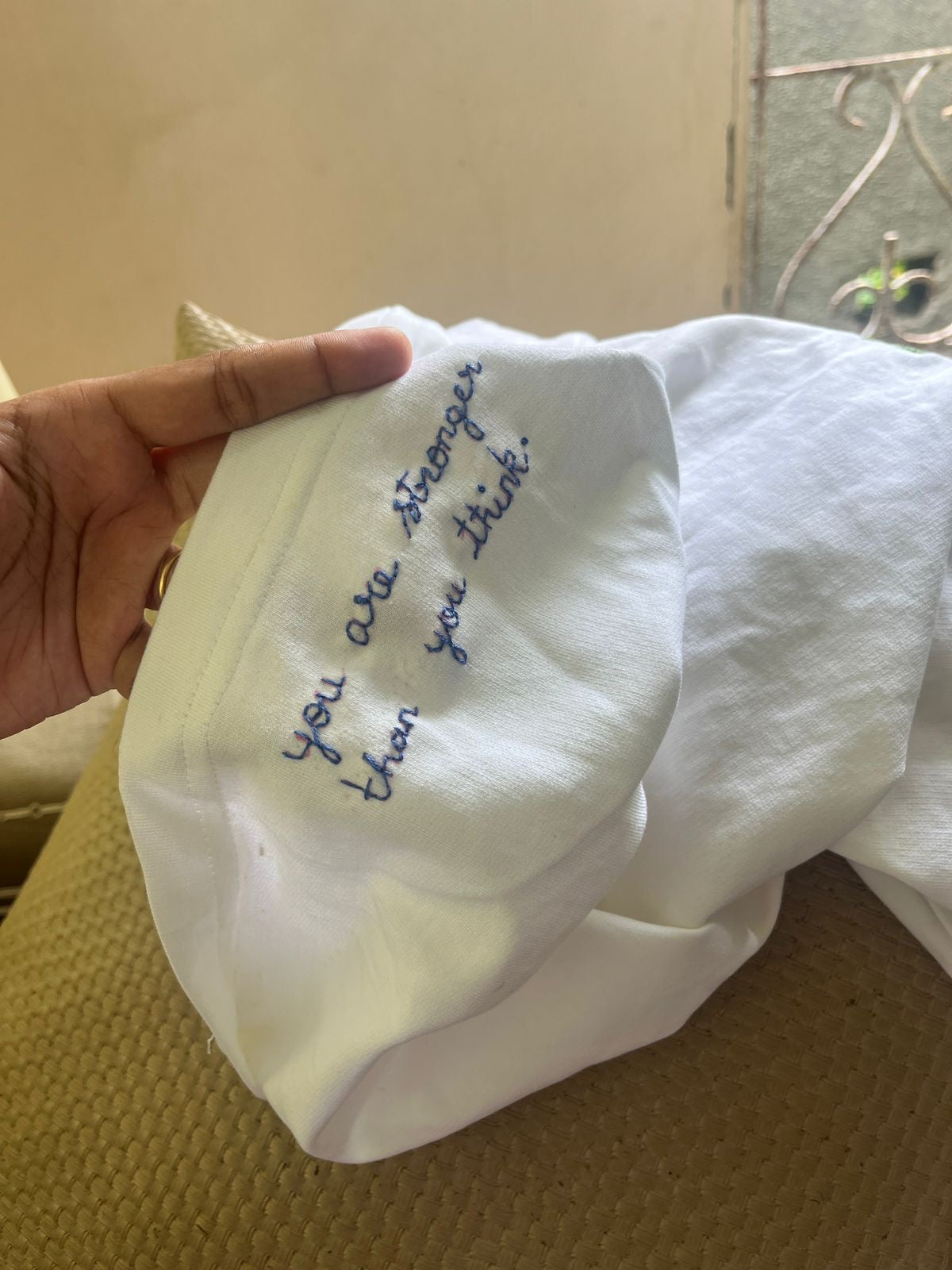 You Matter - Embroidered Oversized T-Shirt